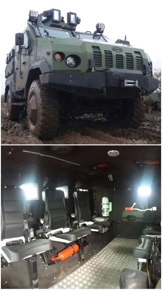 Увеличенная проходимость, подвеска и технические навороты, - украинский военнослужащий Старский о бронеавтомобиле Варта 01