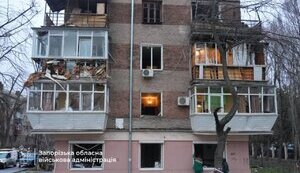 Удар РФ по Запоріжжю 18 січня