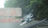 Броньовик прикордонників потрапив під обстріл терористів на Донбасі, ніхто не постраждав, - Слободян. ФОТО
