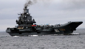 Россия отправит единственный авианосец на трехлетний ремонт