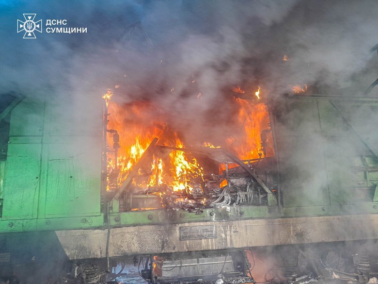 удар по залізниці