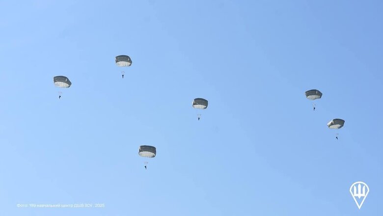 Paratroopers are being trained to use T-11 parachute systems