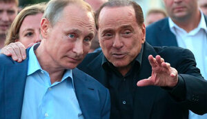 путін,берлусконі