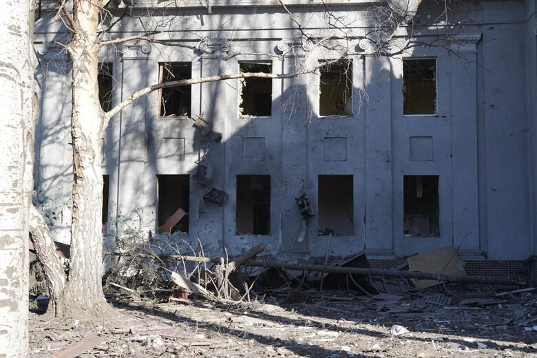 Наслідки обстрілу Покровська