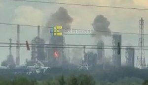 Drones attack Omsk: Russia’s largest oil refinery is believed to be on fire (updated). VIDEO+PHOTO