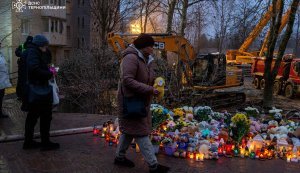 Удар РФ по Тернополю: шесть человек вышли на связь, судьба 14 человек пока неизвестна. ФОТОРЕПОРТАЖ