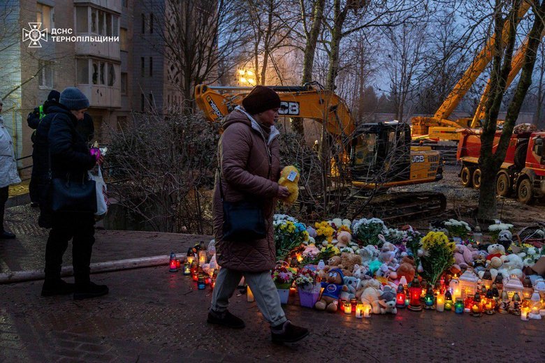 Удар РФ по Тернополю