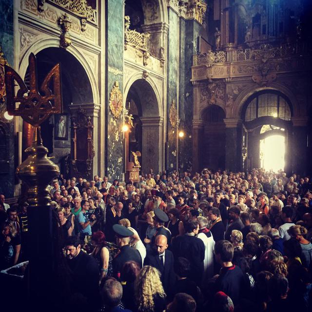 похороны слипак процессия