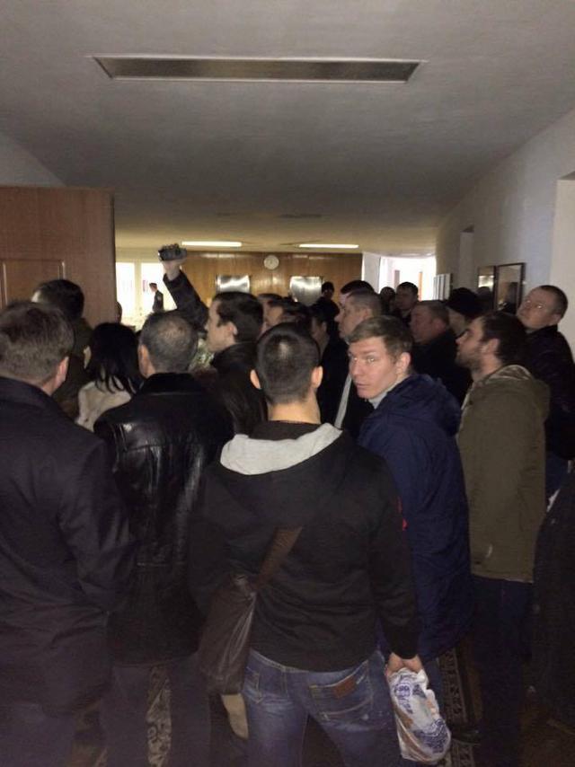 днепропетровск мэрия титушки