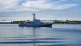 Пятый украинский экипаж патрульного катера типа "Айленд" проводит практические занятия с Береговой охраной США