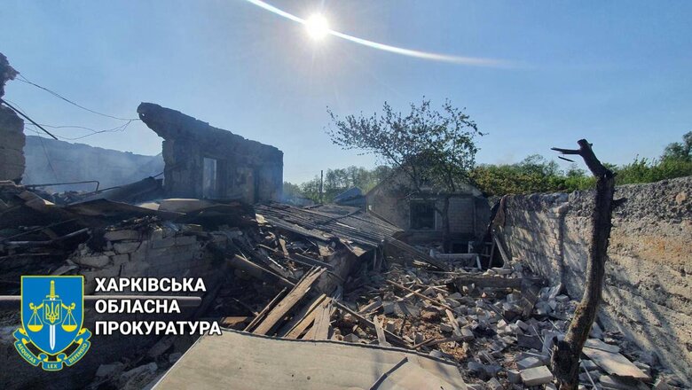Destruction in Kupiansk'янську після російських обстрілів