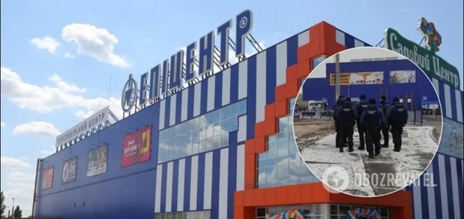 Эпицентр в Киеве все-таки закрылся. Недалеко от гипермаркета дежурит Нацгвардия и полиция 01 Эпицентр в Киеве все-таки закрылся. Недалеко от гипермаркета дежурит Нацгвардия и полиция 01