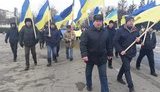 Жителі окупованого міста Городня на Чернігівщині вийшли на мітинг проти російських загарбників. ВIДЕО