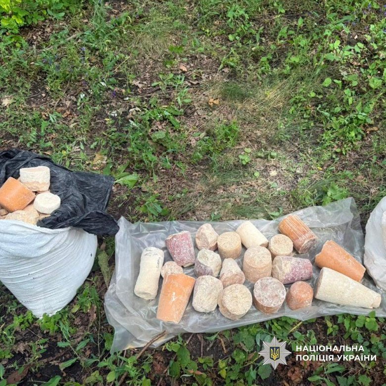 Поліцейські Харківщини затримали торговця вибухівкою