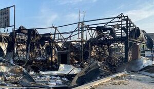 У Запоріжжі ворожий "шахед" знищив відділення "Нової пошти"
