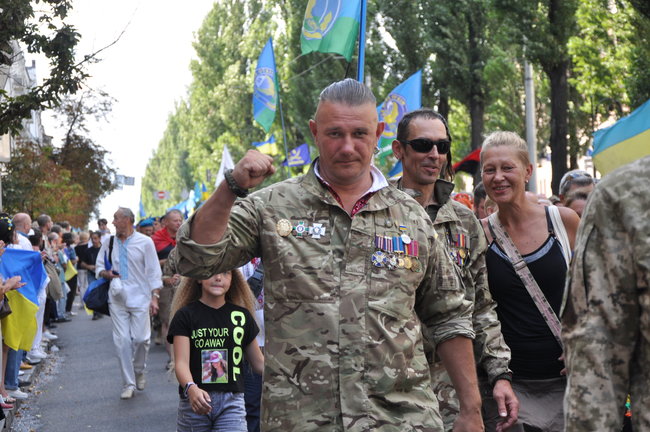 Марш захисників України відбувся в центрі Києва 16