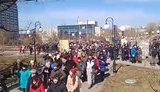 "Бердянськ - це Україна", - мешканці міста вийшли на мітинг проти окупантів. ВIДЕО