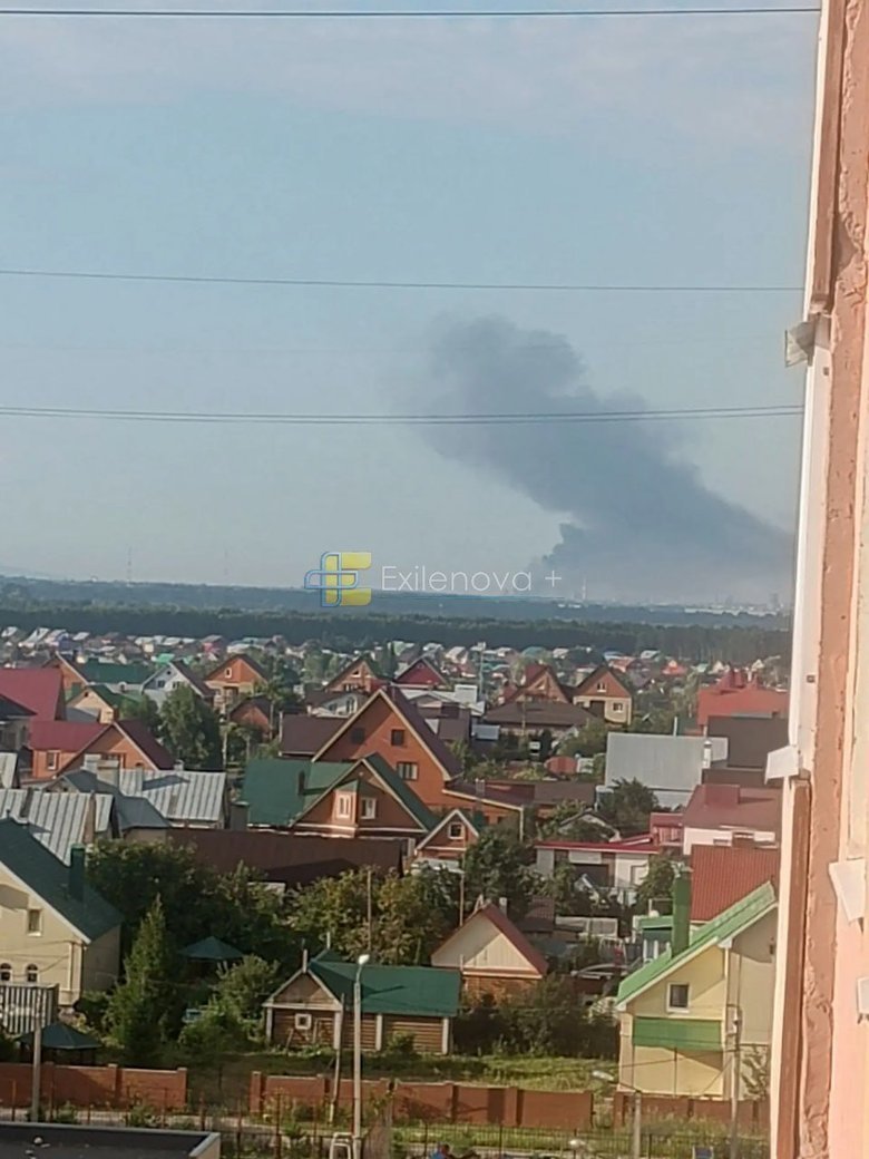 В Башкортостане после атаки дронов вспыхнул пожар на НПЗ "Газпром Нафтохім — Салават"