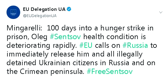 Канада, Великобритания и ЕС призвали Россию освободить украинских политузников 02
