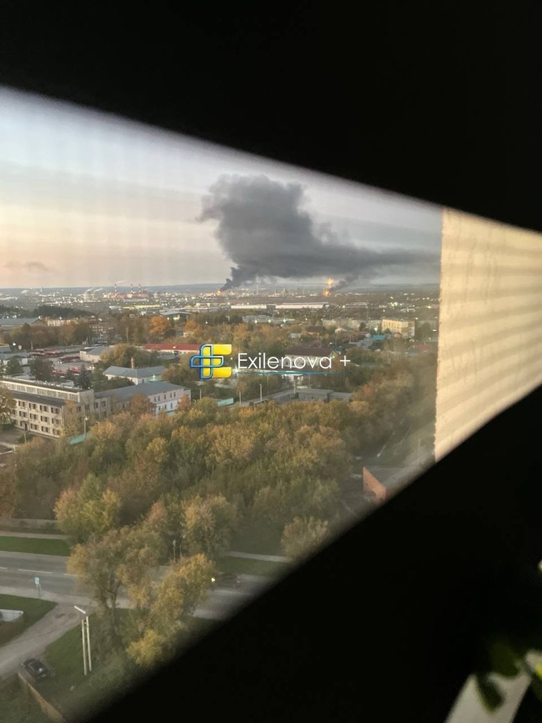 БпЛА атакували Пермь: горить НПЗ