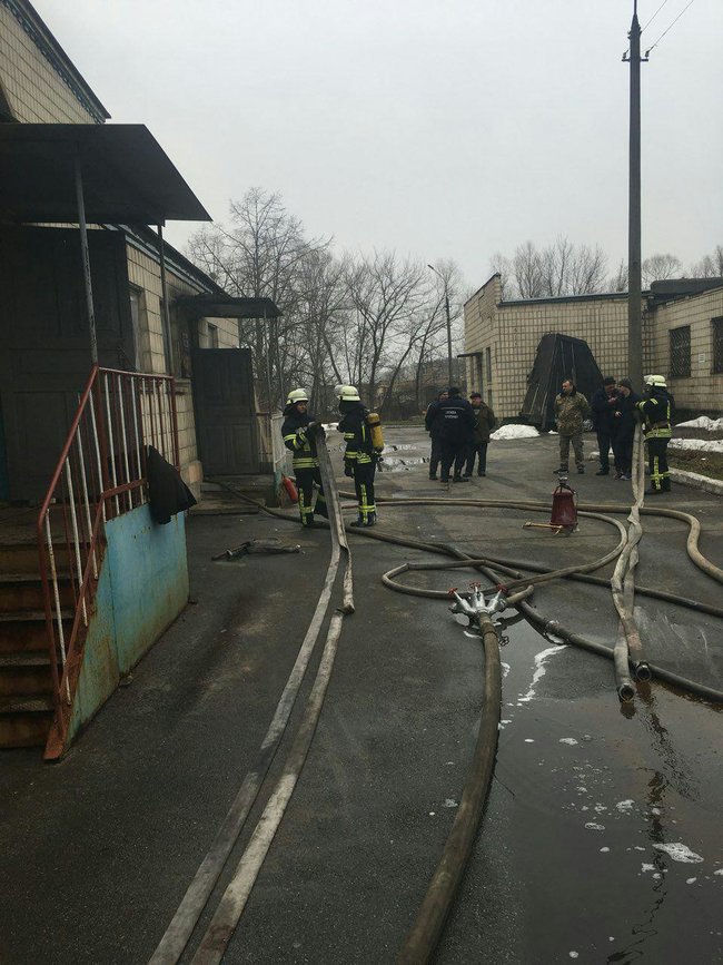 На Бортницькій станції аерації в Києві ліквідовано пожежу, - ДСНС 03