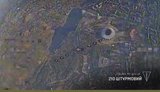 Pilots from 210th Air Assault Brigade flew drone over "Donbas Arena" and struck occupiers’ railway logistics infrastructure. VIDEO