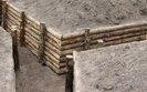 Construction of defense lines in Ukraine