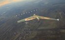 зенитный дрон догоняет российский беспилотник