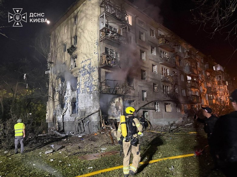 РФ вдарила по Києву: 9 загиблих і 23 постраждалих