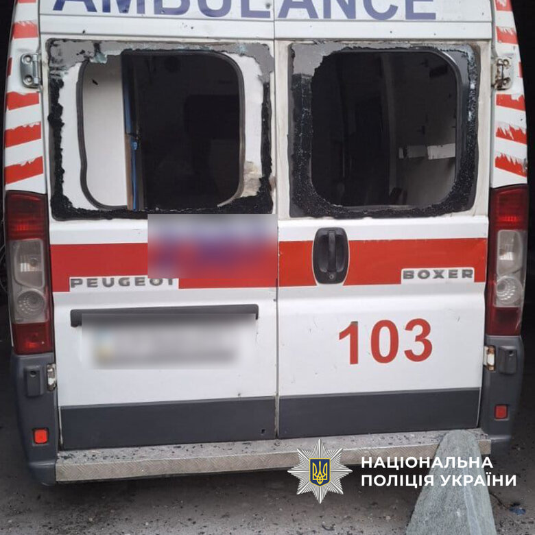Consequences of shelling in the Kharkiv region