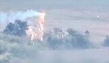 дрон із термітним боєзарядом палить окупантів