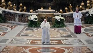 Папа Римский в пасхальном послании пожелал прекращения страданий на востоке Украины