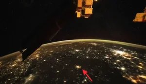 NASA satellites captured moment of Russian forces’ night-time ballistic attack on Kyiv from space. VIDEO
