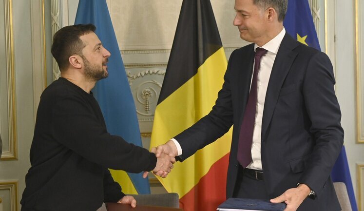 Ukraine and Belgium sign agreement on security guarantees