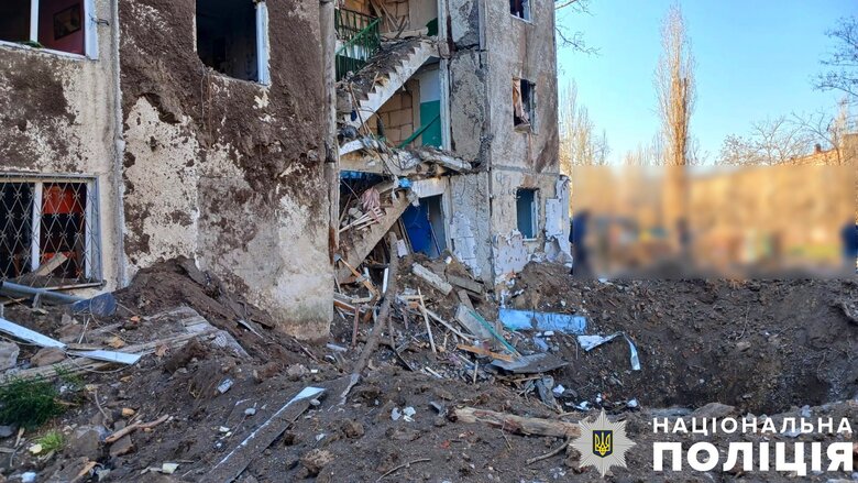 Наслідки ворожих ударів по Херсонщині
