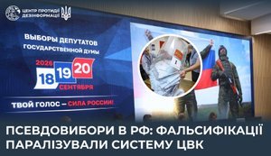 Псевдовибори в РФ: фальсифікації паралізували систему цвк