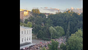 "Русня вбиває, влада добиває": в Києві триває акція проти закону №12414. ВІДЕО+ФОТОрепортаж (оновлено)