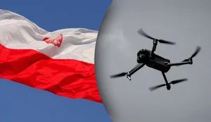 В Польше неизвестный дрон упал возле склада боеприпасов