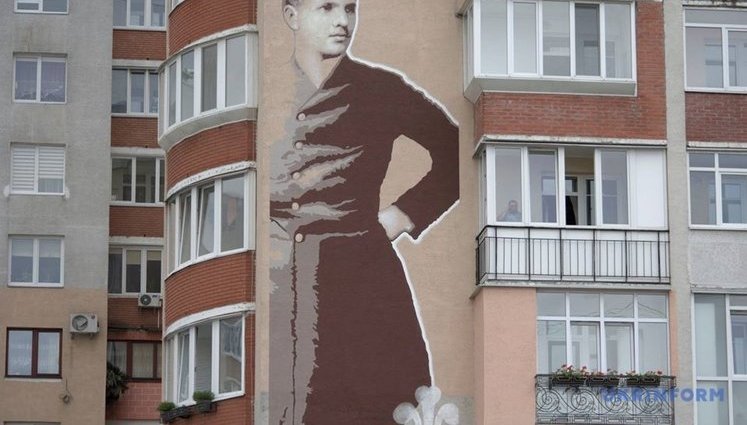 Мурал, присвячений митрополитові Андрею Шептицькому, відкрили у Львові. ФОТО