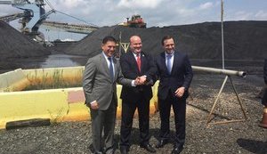 First batch of American coal sent to Ukraine. PHOTO