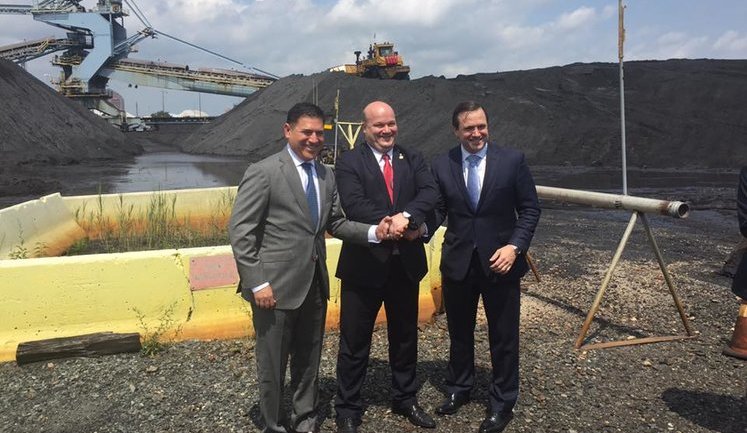 First batch of American coal sent to Ukraine. PHOTO