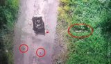 український безпілотник таранить ворожий бпла