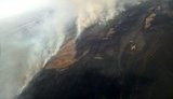 В Одесской области горит 50 га травы и камыша, тушить помогает авиация. ФОТО
