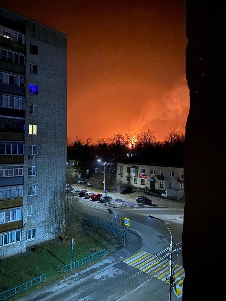 На пороховому заводі в Тамбовській області росії сталася пожежа 01