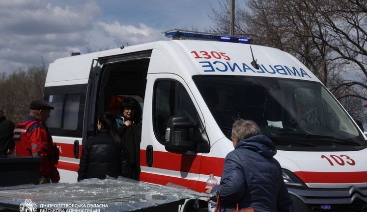 Ракетный удар РФ по Днепру: госпитализированы 22 человека, 12 — в тяжелом состоянии