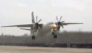 Ukraine's new An-132 cargo aircraft takes first flight. VIDEO