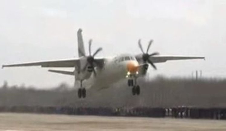 Ukraine's new An-132 cargo aircraft takes first flight. VIDEO
