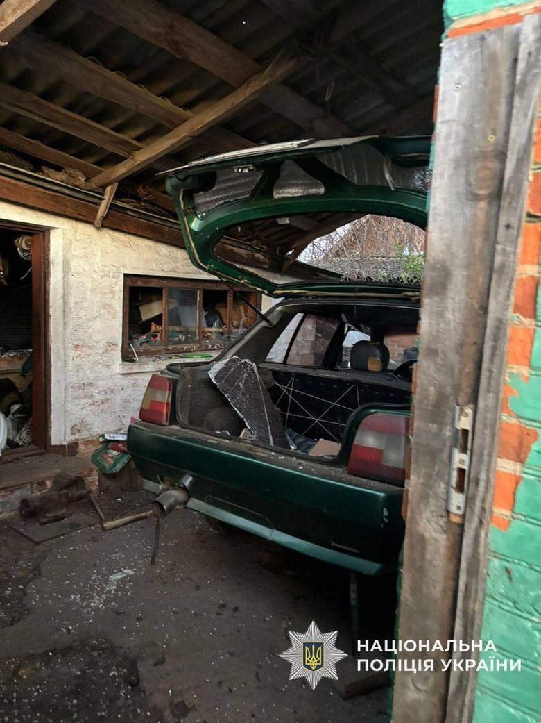 Chernihiv region after shelling