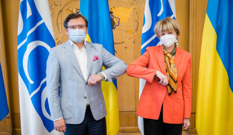 Kuleba asks OSCE Secretary General to pay more attention to situation in occupied Crimea