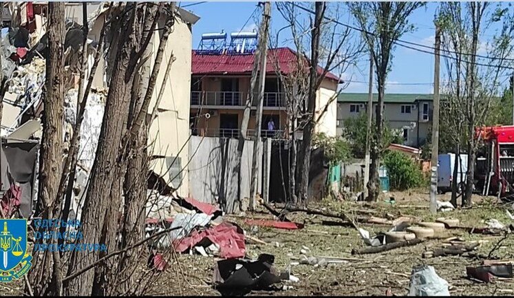 As result of strike, 60 dachas and 15 recreation centers were damaged in Odesa region, - regional prosecutor's office. PHOTOS